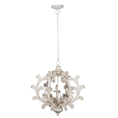 Flanders 6 Light Statement Geometric Chandelier Flanders 6 Light Statement Geometric Chandelier